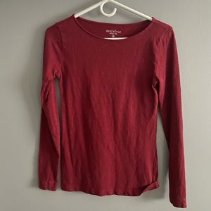 JCrew Basic long sleeve t shirt